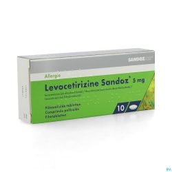 Levocetirizine Sandoz 5mg Comp Enrob. 10 X 5mg