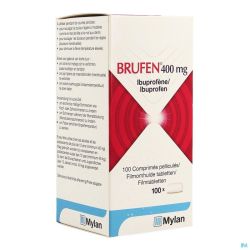 Brufen 400 mg comp pell tabl 100 x 400 mg