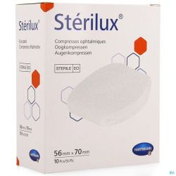 Sterilux cp oculaire    56x70mm   10 2412224