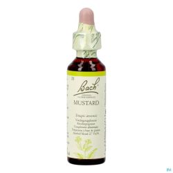 Bach flower remedie 21 mustard    20ml