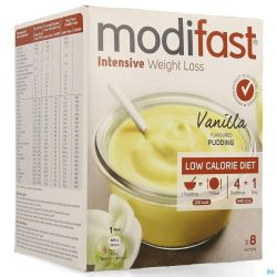 Modifast intensive vanilla flavoured pudding 8x55g
