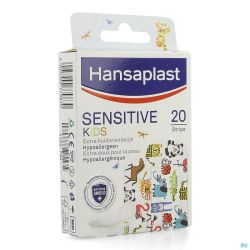 Hansaplast pansements kids sensitive    strips 20