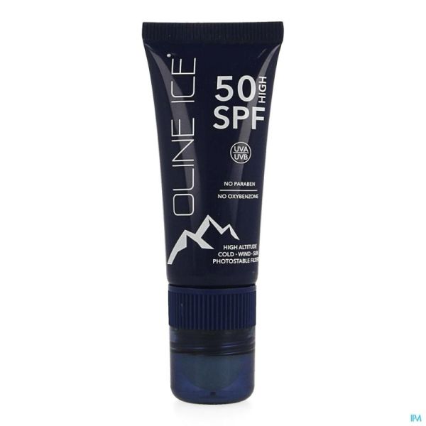 Oline ice ski ip50 combitube 20ml+baume levre 3,2g