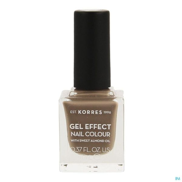 Korres km gel effect nail 95 stone grey    11ml