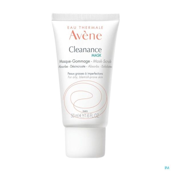 Avene cleanance mask masque gommage 50ml