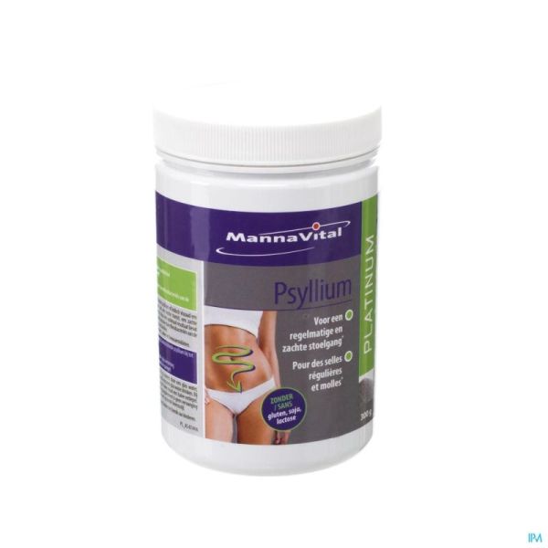 Mannavital psyllium platinum    pdr 300g