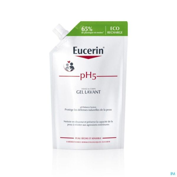 Eucerin ph5 peau sensible savon liq rech 400ml