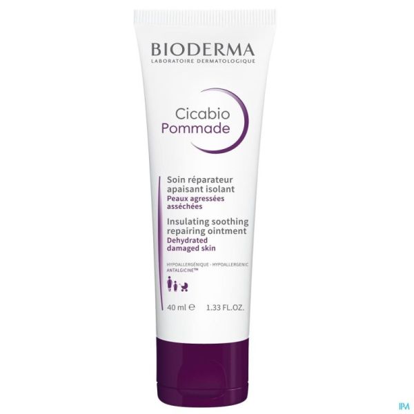 Bioderma cicabio pomm.soin repar.isol. apaiss.40ml