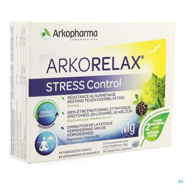 Arkorelax stress control   comp  30