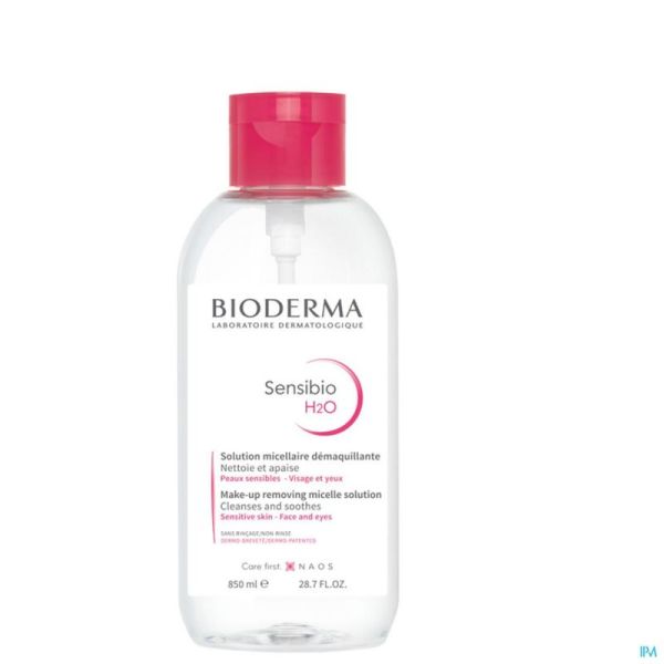 Bioderma Sensibio H2o Sol Micel.pompe Inver. 850ml