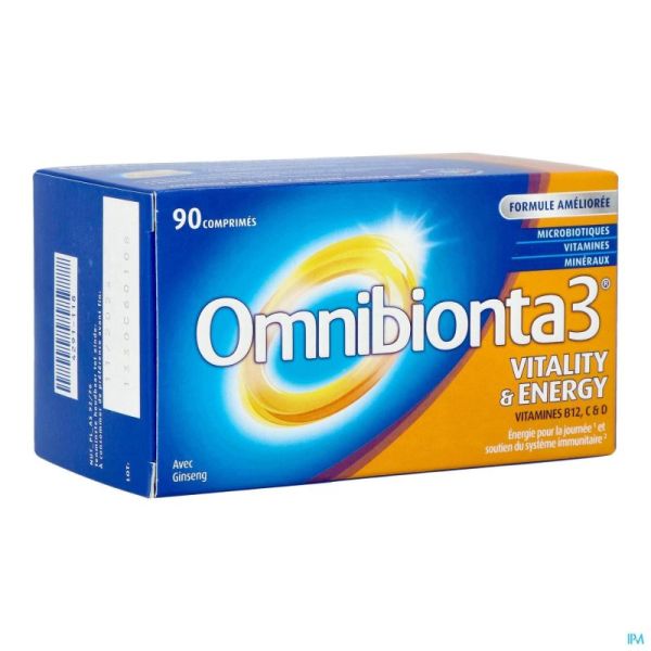 Omnibionta 3 vitality energy    comp 90