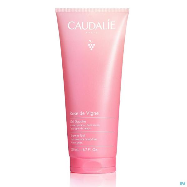 Caudalie corps gel douche rose vigne    200ml nf