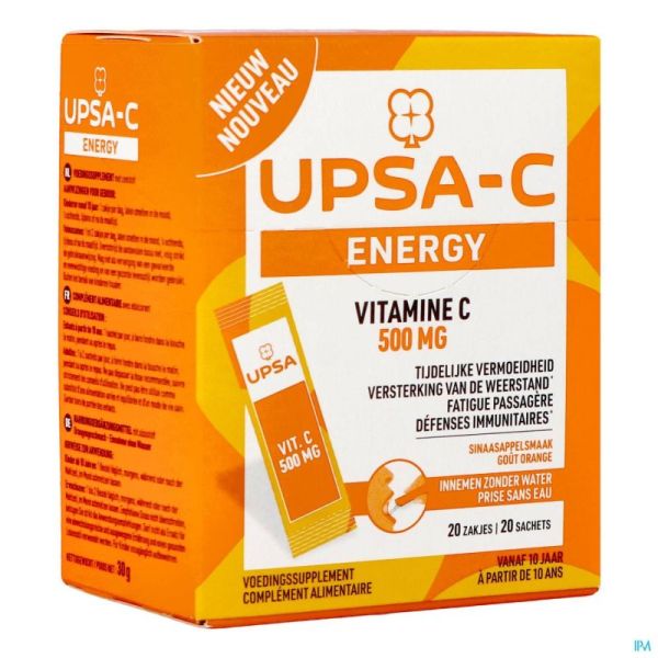 Upsa c energy 500mg    sach 20