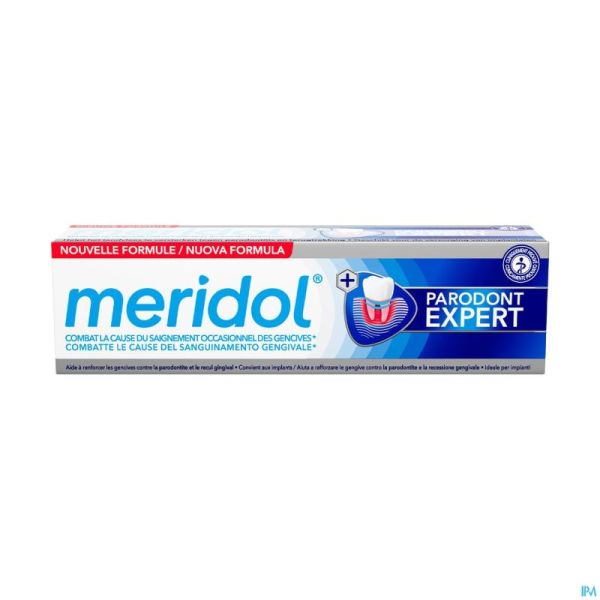 Meridol parodont expert dentifrice gencives 75ml