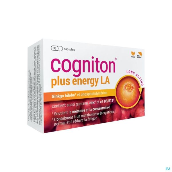 Cogniton Plus Energy La Caps 30