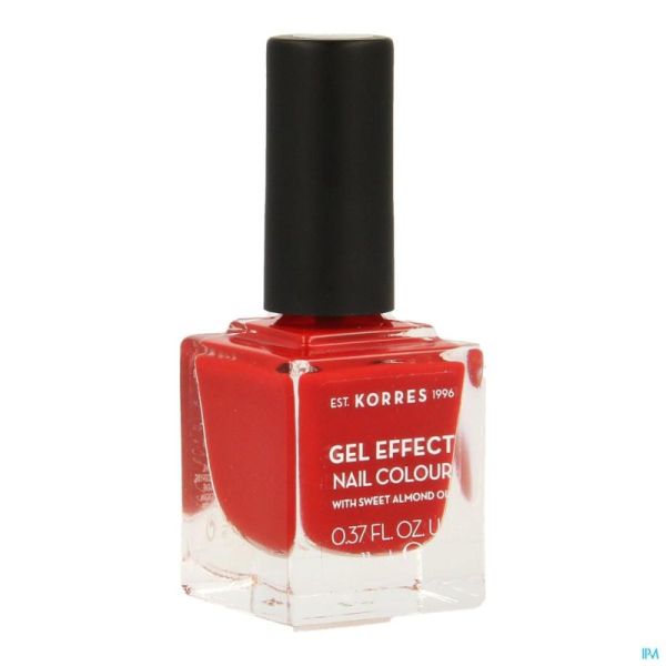 Korres km gel effect nail 53 royal red    11ml