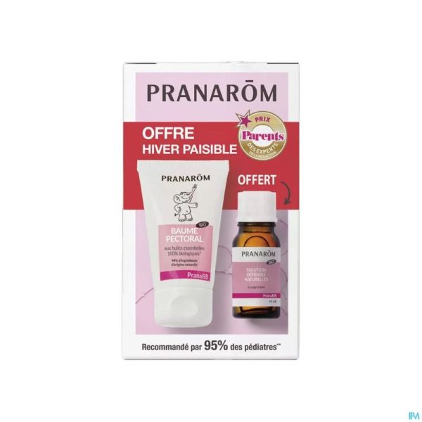 Pranarom pranabb baume pect.40ml+sol def.10ml grat