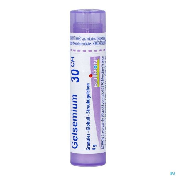 Gelsemium Sempervirens 30ch Gr 4g Boiron