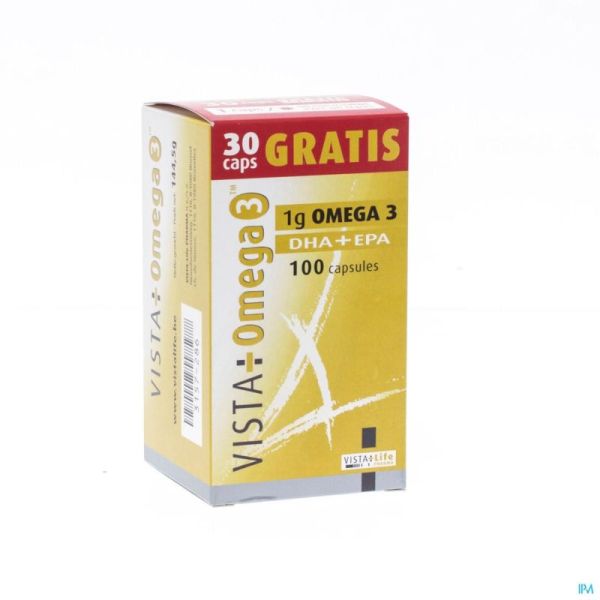 Vista omega 3    caps  70+30 gratuit promo