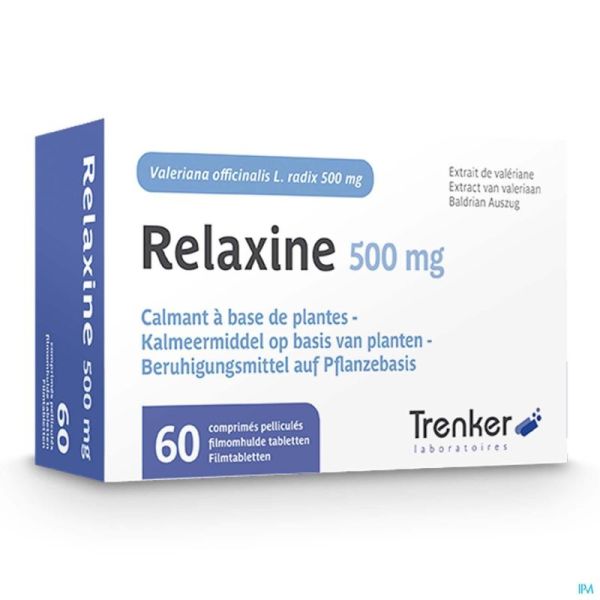 Relaxine 500mg comp pell  60