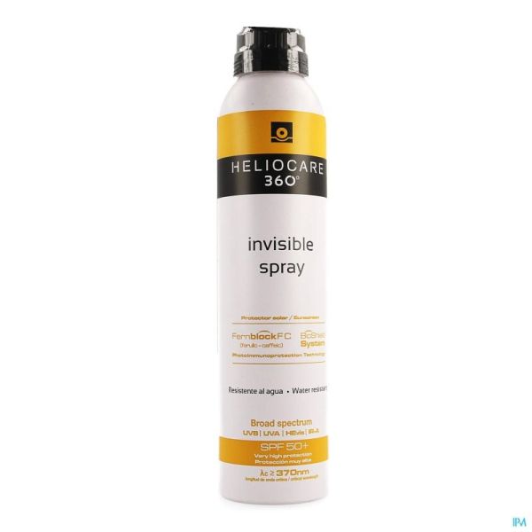 Heliocare 360° invisble spray ip50+    200ml