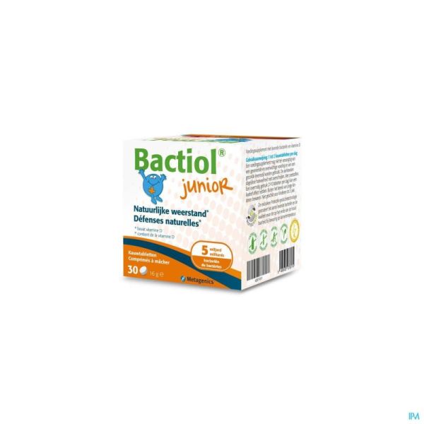 Bactiol junior chew. comp croq 30 27617 metagenics