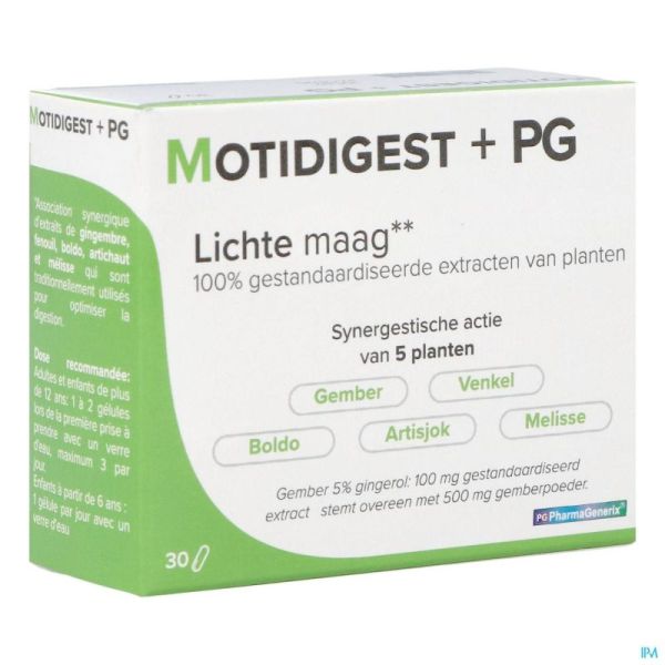 Motidigest+ Pharmagenerix Caps 30