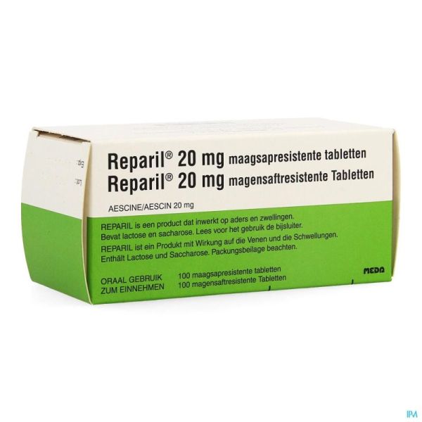 Reparil comp gastroresist  100 x 20 mg