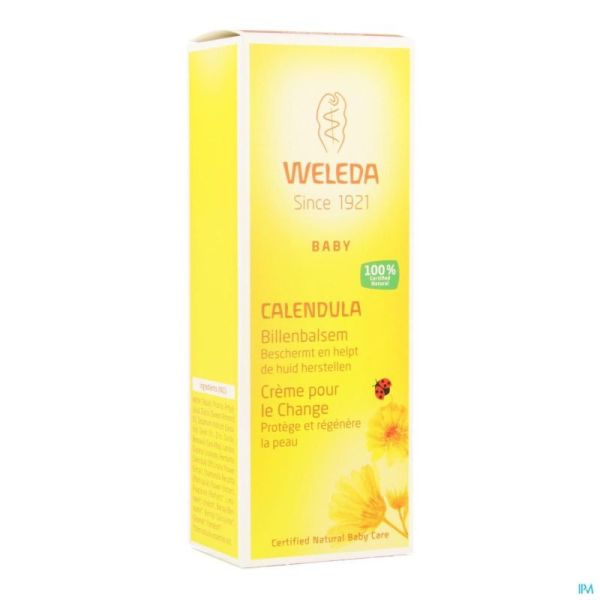 Weleda bebe baume pour le change calendula 75ml