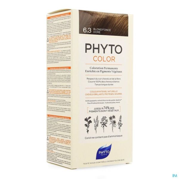 Phytocolor 6.3 blond fonce dore