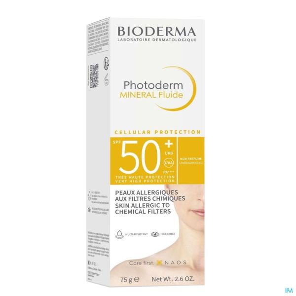 Bioderma photoderm mineral ip50+    tube 75g