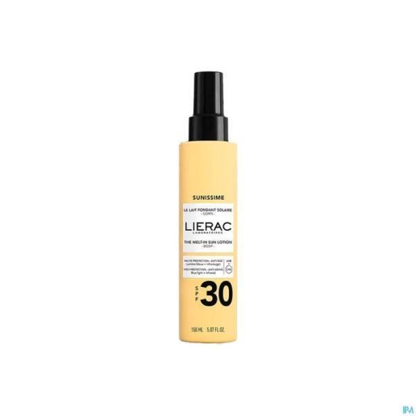 Lierac sunissime le lait ip30 fl 150ml