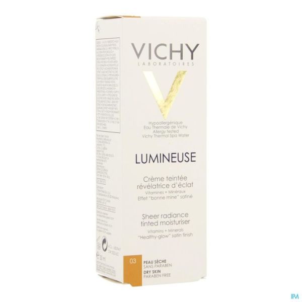 Vichy fdt lumineuse ps dore 30ml