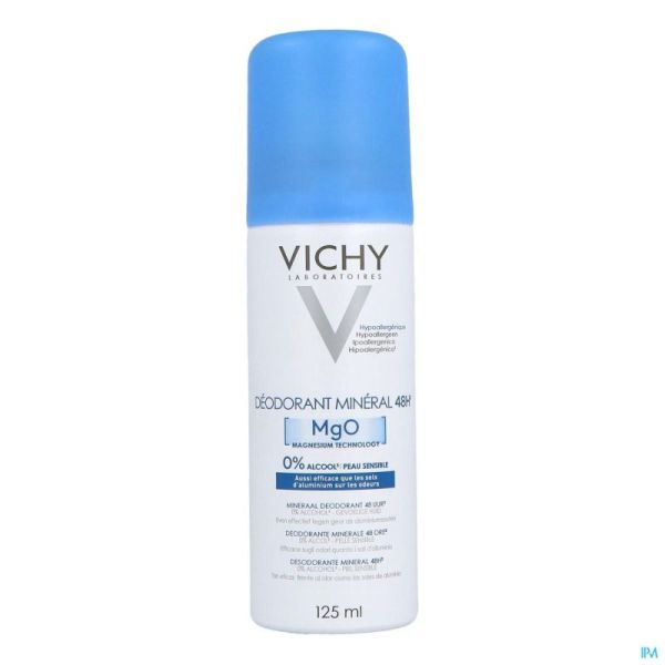 Vichy deo mineral aero 48h    125ml