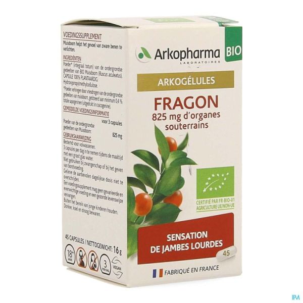 Arkogelules fragon bio caps 45 nf