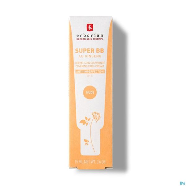 Erborian super bb nude 15ml