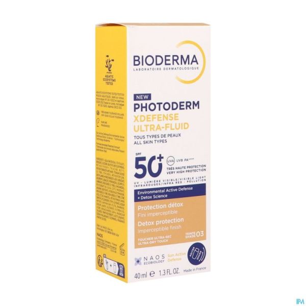 Bioderma photoderm xdefense ultrafl.spf50+ 03 40ml