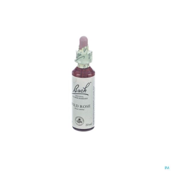 Bach flower remedie 37 wild rose    20ml