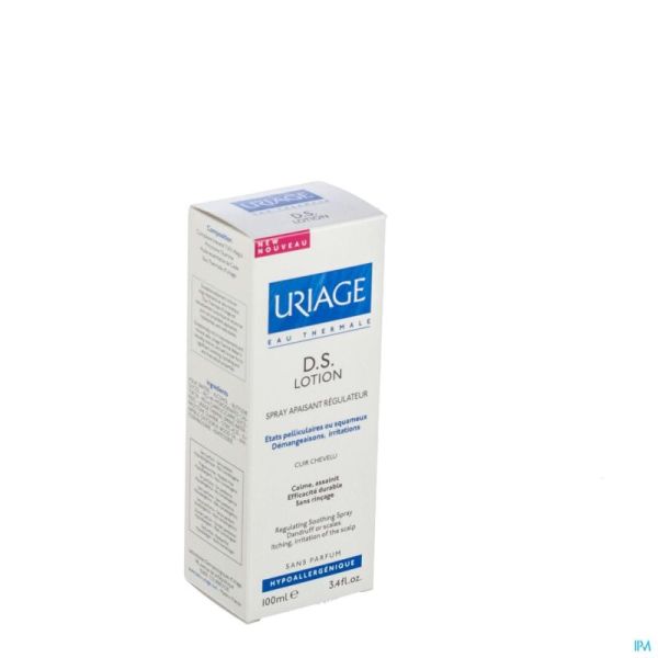 Uriage ds lotion spray apaisant n/parf  fl p.100ml