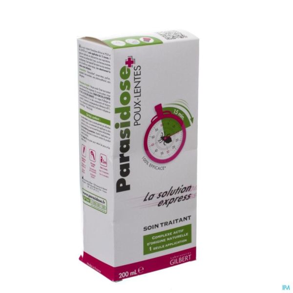 Parasidose soin traitant    tube 200ml