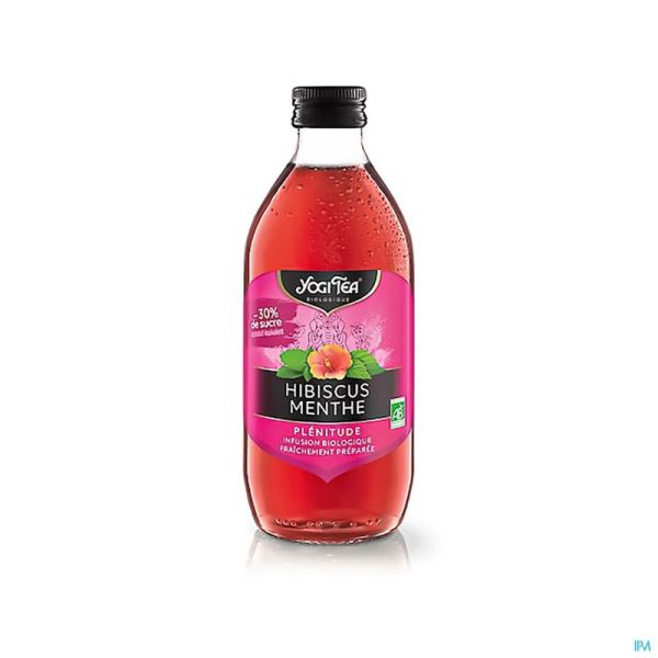 Yogi the hibiscus mint cold tea bio    33cl