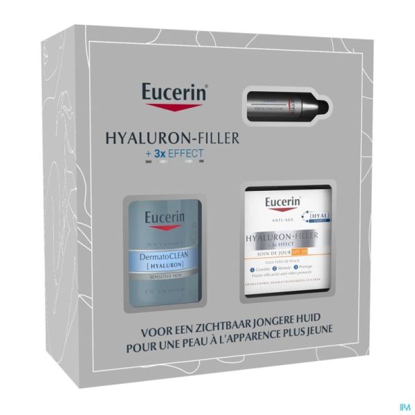 Eucerin Coffret Cadeau Xmas Hf + 3x Effect 3 Prod.