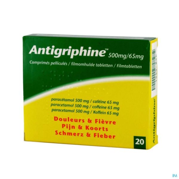 Antigriphine comp 20 x 500 mg