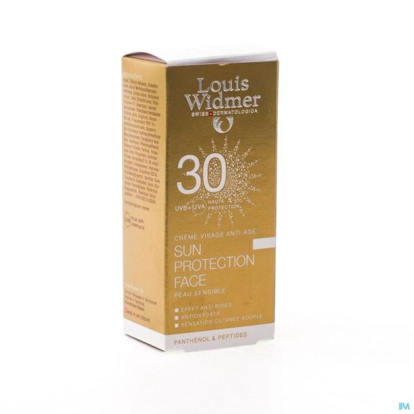 Widmer Sun Protection Face Ip30 Parf Tube 50ml