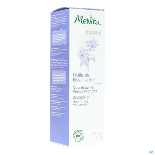 Melvita huile soin bourrache purifiante    50ml