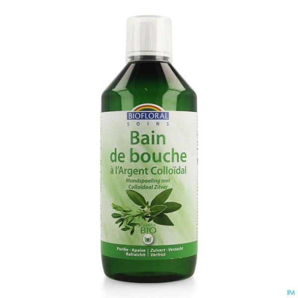 Bain bouche argent colloidal    500ml pranarom