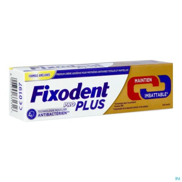 Fixodent proplus dual power    tube 40g