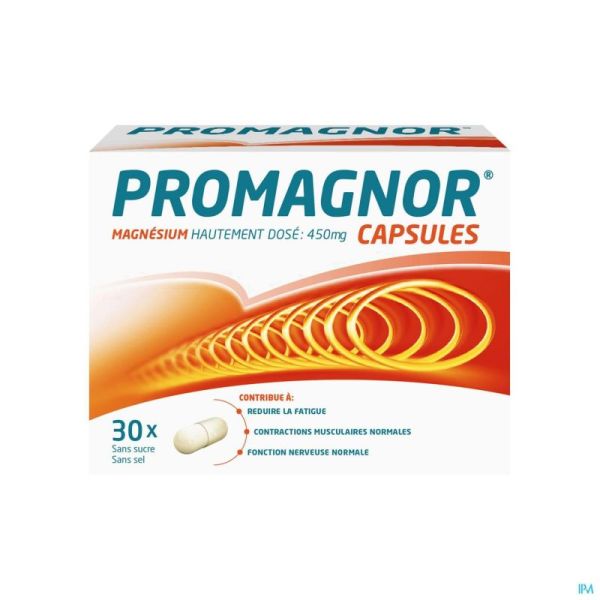 Promagnor caps 30x450mg