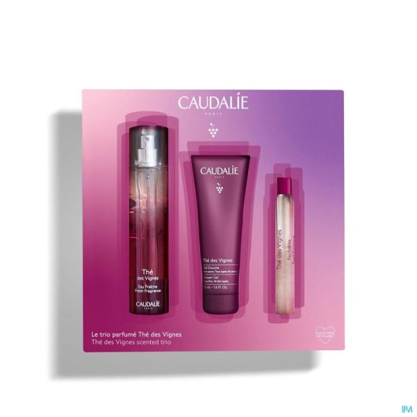 Caudalie coffret noel the vignes 50ml    3 prod.