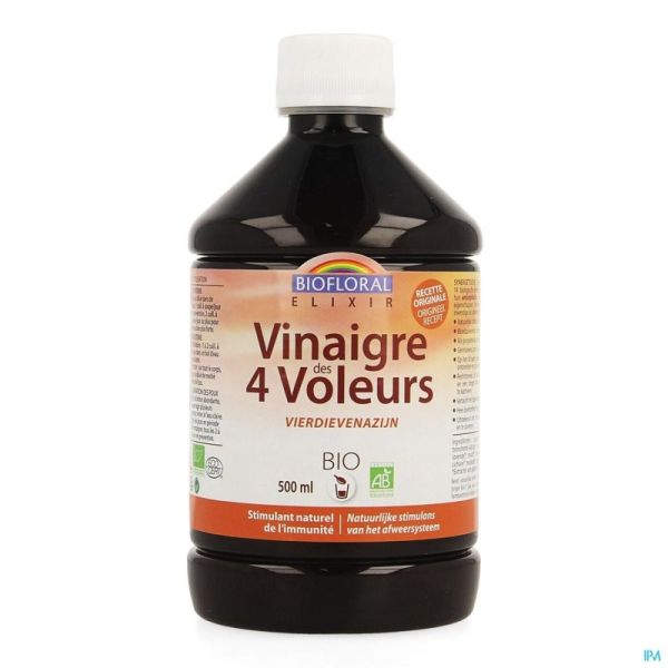 Biofloral elixir vinaigre 4 voleurs bio 500ml